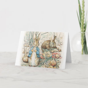 Beatrix Potter Peter Rabbit und Benjamin Bunny Karte
