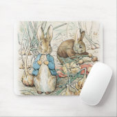 Beatrix Potter Peter Rabbit und Benjamin Bunny Mousepad (Mit Mouse)