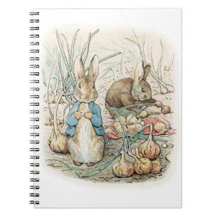 Beatrix Potter Peter Rabbit und Benjamin Bunny Notizblock