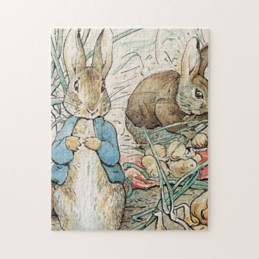 Beatrix Potter Peter Rabbit und Benjamin Bunny Puzzle (Vertikal)