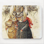 Beatrix Potter - Peter Rabbit Winter Walk Mousepad (Vorne)