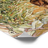 Beatrix Potter Peter und Friends Forest Walk Poster (Ecke)