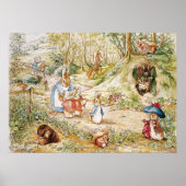 Beatrix Potter Peter und Friends Forest Walk Poster (Vorne)