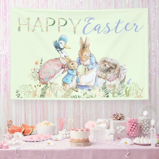 Beatrix Potter Peter von der Kaninchen-Ostern-Bann Banner (Party)