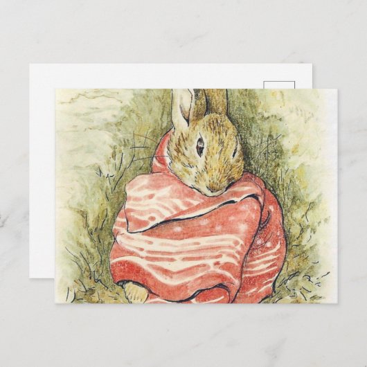 Beatrix Potter Rabbit Postkarte (Vorne/Hinten)