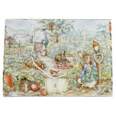 Beatrix Potter Storybook Characters Garden Große Geschenktüte (Vorderseite)