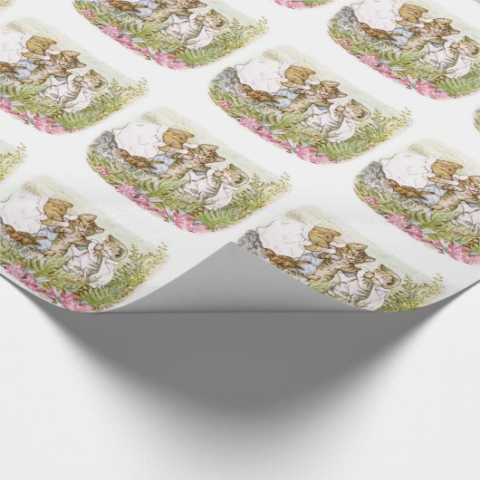 Beatrix Potter Tom Kitten Geschenkpapier (Ecke)