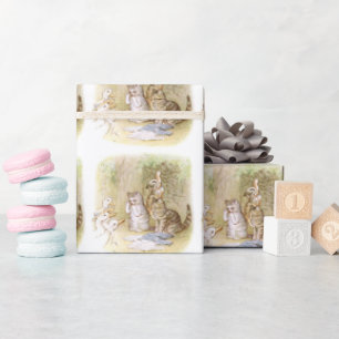 Beatrix Potter Tom Kitten Vintag Art Geschenkpapier