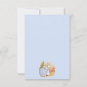 Beatrix Potter Vintag Blank Dankeschön Karte (Rückseite)