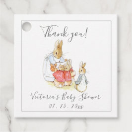 Beatrix Potter Vintag Gender Neutral Baby Geschenkanhänger