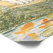 Beatrix Potter - weiße Katze Poster (Ecke)