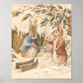 Beatrix Potter Wintersaison Poster (Vorne)
