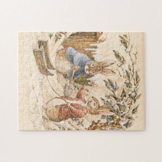 Beatrix Potter Wintersaison Puzzle (Horizontal)
