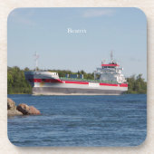 Beatrix-Set mit 6 Untersetzer aus Kunststoff (Vorderseite)