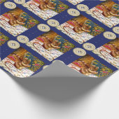 Beatrix Töpfermaus niedliches Vintages Nähen Geschenkpapier (Ecke)