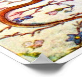 Beatrix Töpfermaus niedliches Vintages Nähen Poster (Ecke)