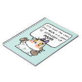 Beatrix Woche aus dem Notizbuch Notizblock (Linke Seite)