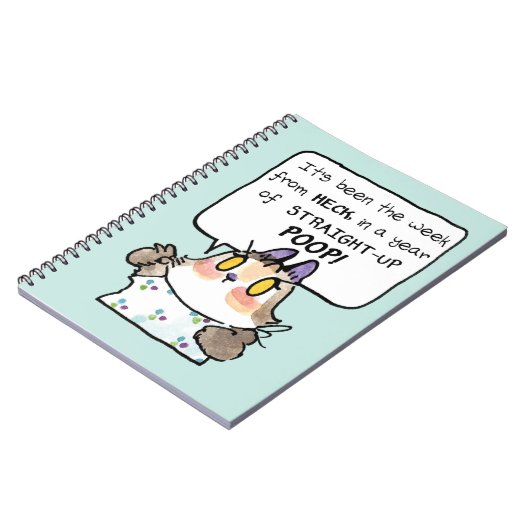 Beatrix Woche aus dem Notizbuch Notizblock (Linke Seite)