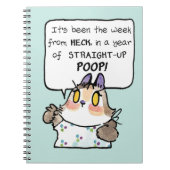 Beatrix Woche aus dem Notizbuch Notizblock (Vorderseite)