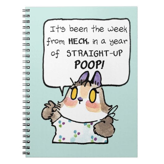 Beatrix Woche aus dem Notizbuch Notizblock (Vorderseite)