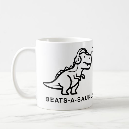 Beats-a-Saurus Kaffeetasse (Links)