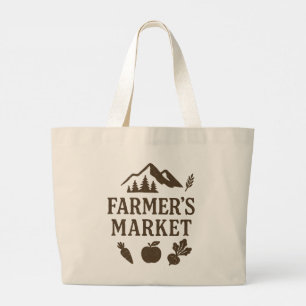 Beats Carrot Apple Bauern Market Jumbo Stoffbeutel