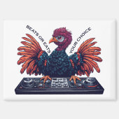Beats oder Eis, Erntedank Türkei DJ Magnet (Vorderseite)