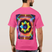 "Beats on Ink" "Turntable Vibes" "Tinte & Rhythm" T-Shirt (Rückseite)