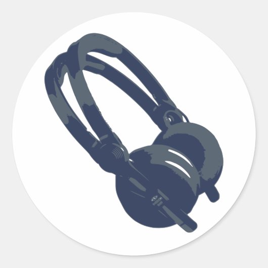 Beats Runder Aufkleber (Vorderseite)