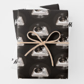 BEATS SKILL TEXTE AUF TURNTABLE HIP HOP GESCHENKPAPIER SET (Beispiel)