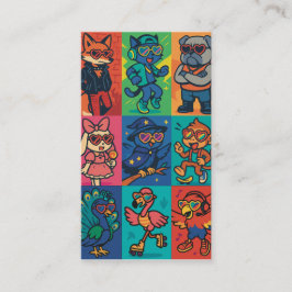 Beats und Tiere Begleitkarte