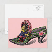 Beatter Slipper Postkarte (Vorne/Hinten)