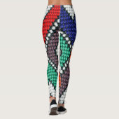 Beattierte Leggings (Rückseite)