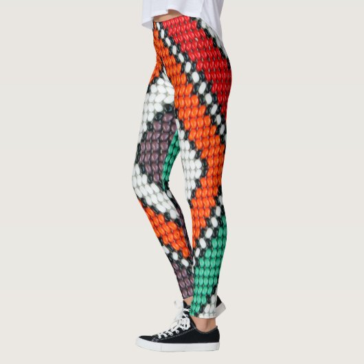 Beattierte Leggings (Links)