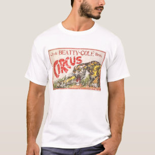 Beatty Cole Circus - 1903 - abgenutzt T-Shirt