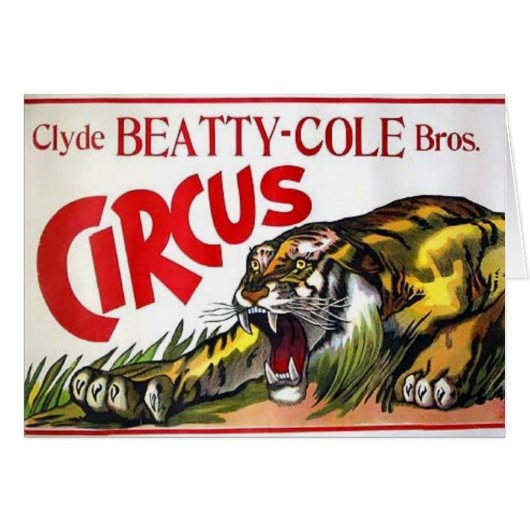 Beatty Cole Zirkus (Vorderseite (Horizontal))