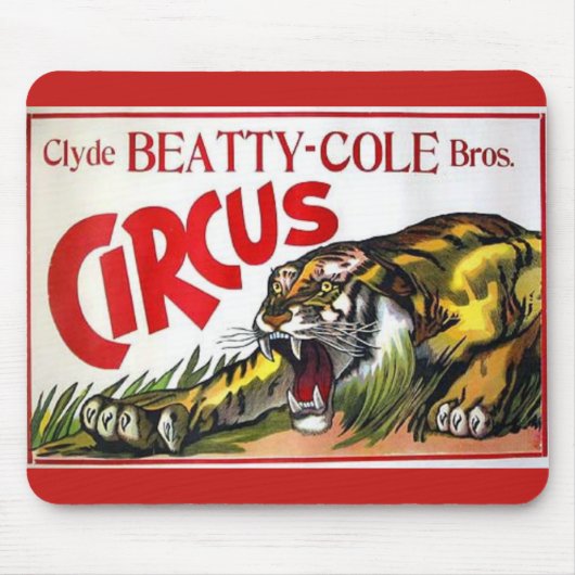 Beatty Cole Zirkus Mousepad (Vorne)