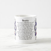 Beatty Familien-Wappen Tasse (Mittel)