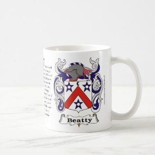 Beatty Familien-Wappen Tasse