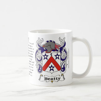 Beatty Familien-Wappen Tasse
