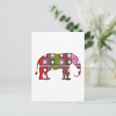 BEAU Elephant Postkarte (Stehend Vorderseite)