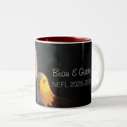 Beau & Gabby 2025-2026 Mug Zweifarbige Tasse (VorderseiteRechts)