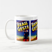 Beau Geste Etikett Kaffeetasse (Links)