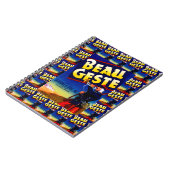 Beau Geste Etikett Multi Print Notizblock (Linke Seite)