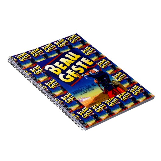 Beau Geste Label Multiprint Notizblock (Rechte Seite)