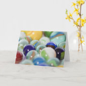 Beau Marbles Karte (Gelbe Blume)