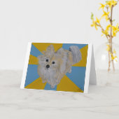 Beau Notecard Karte (Gelbe Blume)