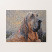 Beau the Blood Hound Puzzle (Horizontal)