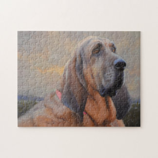 Beau the Blood Hound Puzzle