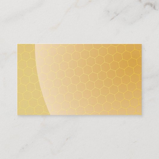 Beau Vista Bee Logo Beruflich Visitenkarte (Rückseite)